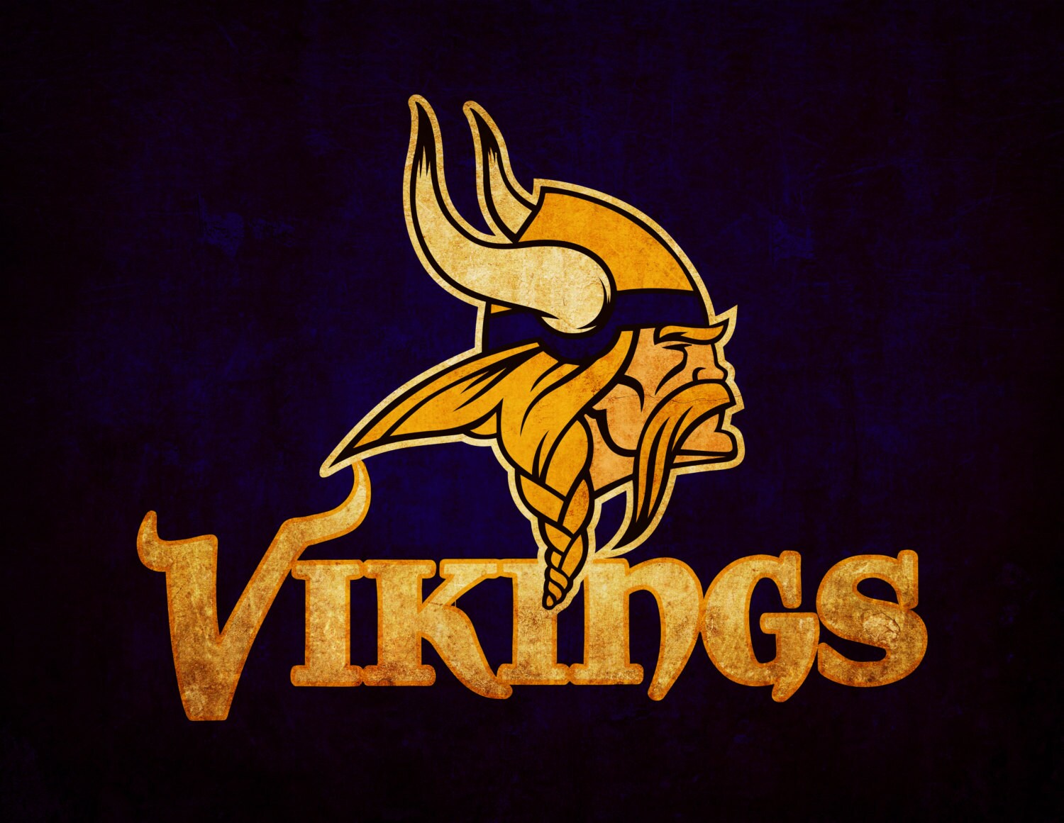 Minnesota vikings vintage style Canvas Print, vintage football decor, football room decor, room decor for men, apartment decorating ideas