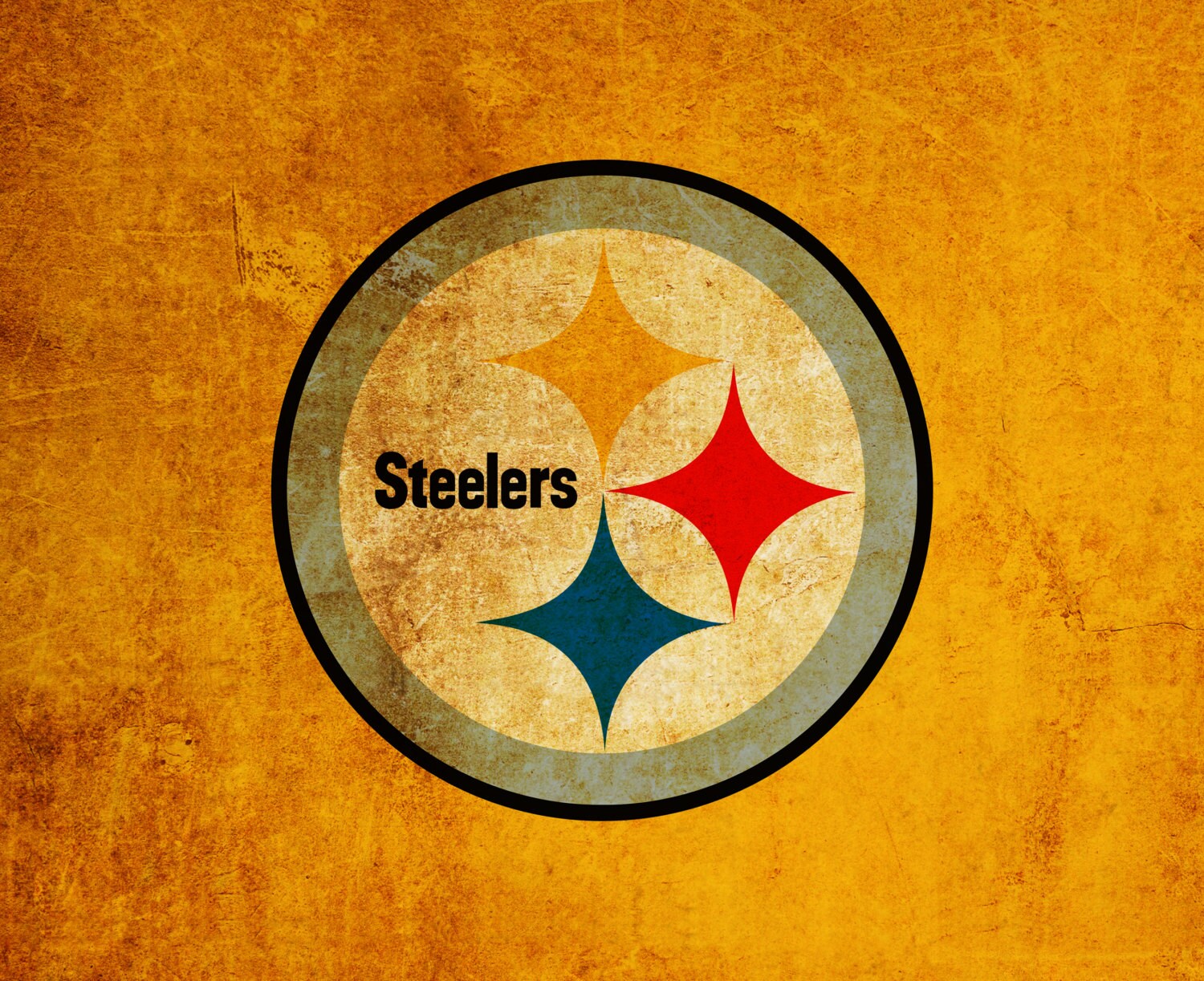 Pittsburgh Steelers vintage style Canvas Print, vintage football decor, football room decor, room decor for men, apartment decorating ideas