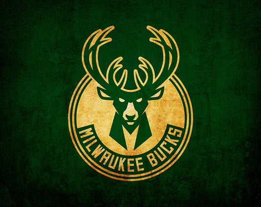 Milwaukee bucks vintage style Canvas Print, vintage decor, basketball room decor, room decor for men, apartment decorating ideas